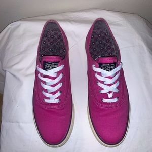 Sperry Top Sider Womens Canvas Sneakers. Light Plum. Very Good condition. Size 8